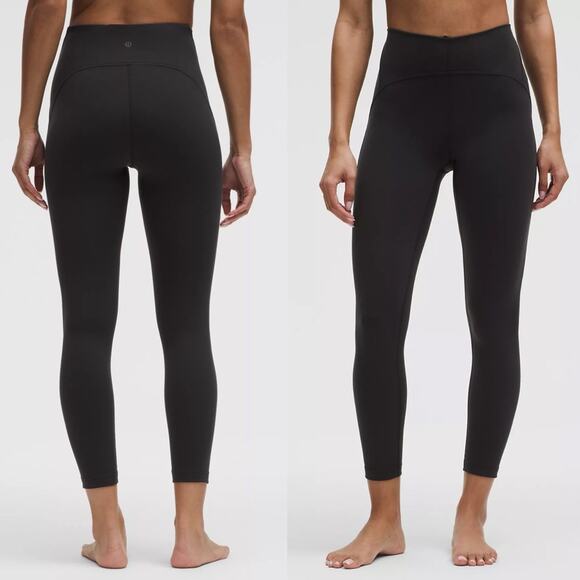 Lululemon Instill High-Rise Tight Leggings 25" Tonal Logo - Picture 1 of 12